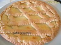 Crostata di crema al latte