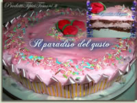 Torta cioccolato e fragole