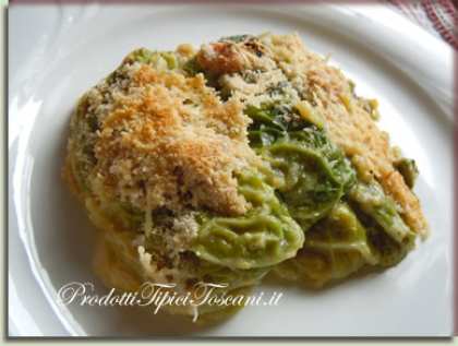 Involtini di verza e polenta