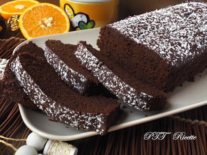 Plumcake sofficissimo al cacao e arancia