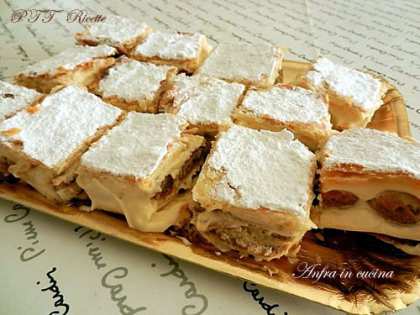 Sfogliatine crema e savoiardi