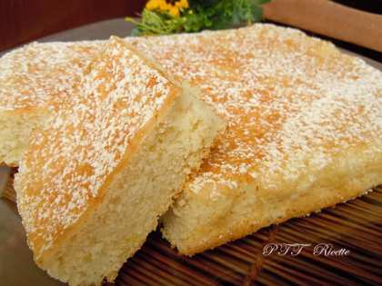 Torta all'acqua senza burro